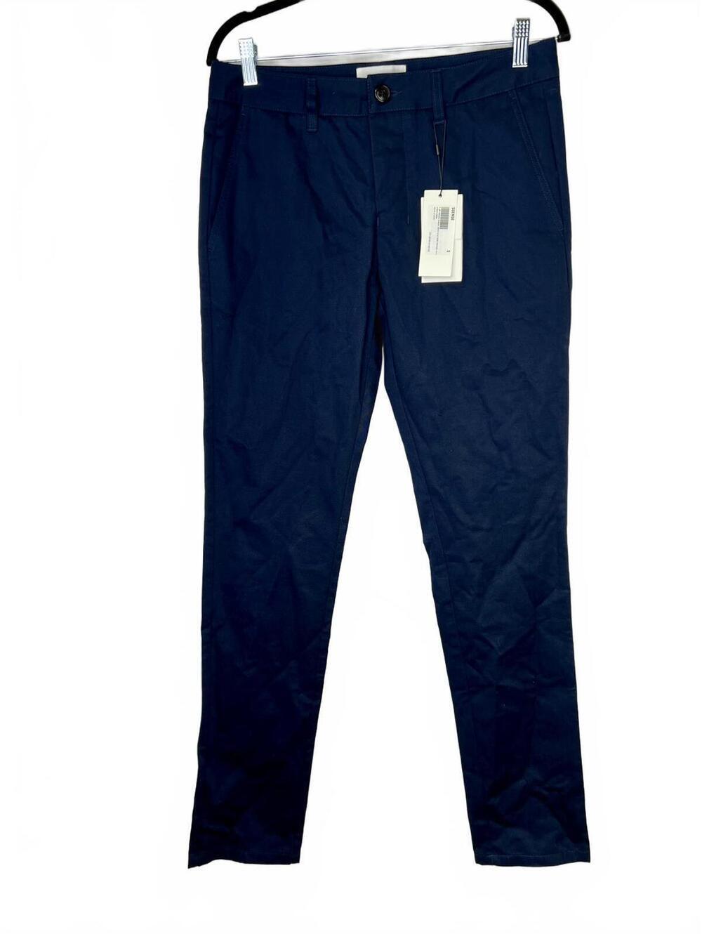 Ami Alexandre Mattiussi Nautic Blue Chino Trousers - Size S